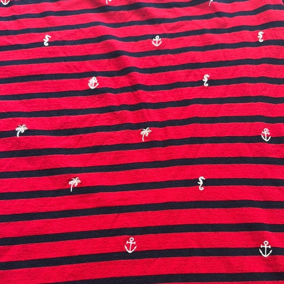 Denim & Flower Red and Black Short Sleeve Tee - Picture 3 of 4